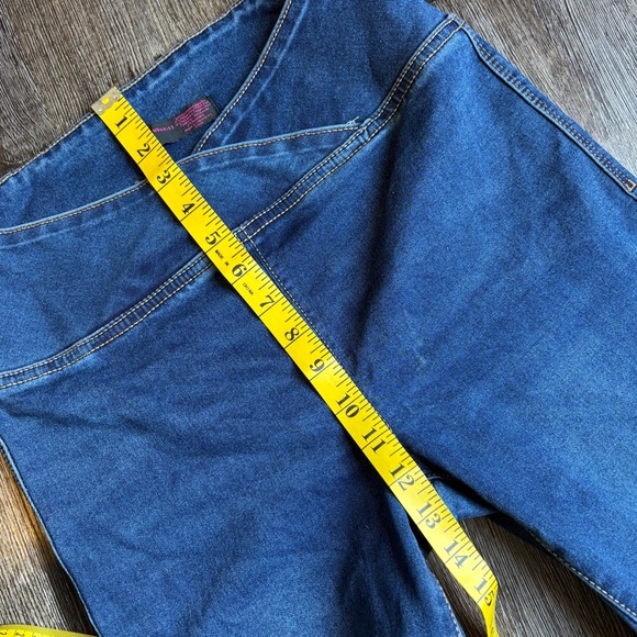 No Boundaries Dark Blue Flare Jeans - Picture 8 of 8